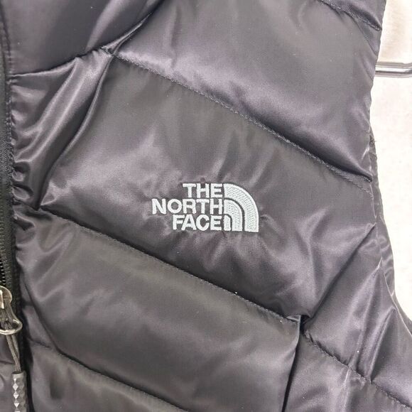 The North Face Black Quilted Goose Down Fit Puffer Vest Women's Size Small - Picture 3 of 12